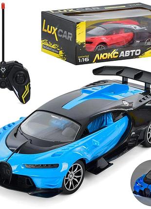 Машина радіокерована 1:16 27,5 см зі світлом та гумовими колесами (m 4930)