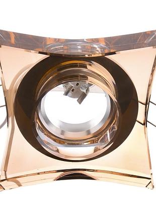 Светильник точечный декоративный hdl-g152 tea crystal mr16