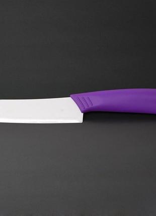 Ніж керамічний універсальний сантоку 13см purple (ns7kn5)