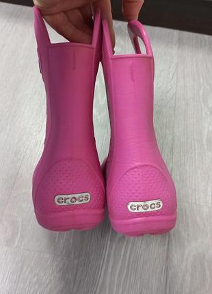 Дитячі чоботи crocs 4