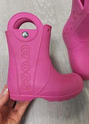 Дитячі чоботи crocs 2