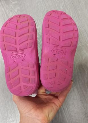 Дитячі чоботи crocs 6