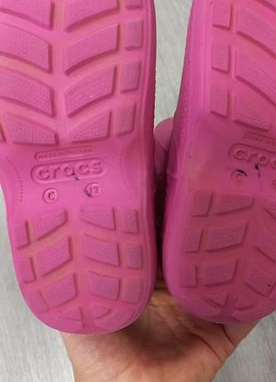 Дитячі чоботи crocs 7