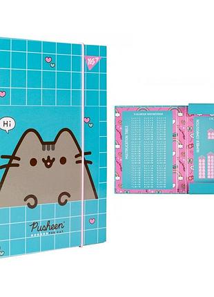 Папка для тетрадей yes картонная в5 "pusheen"