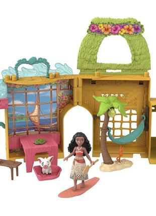 Замок принцеси з мінілялькою ваяна disney princess (jdp58)