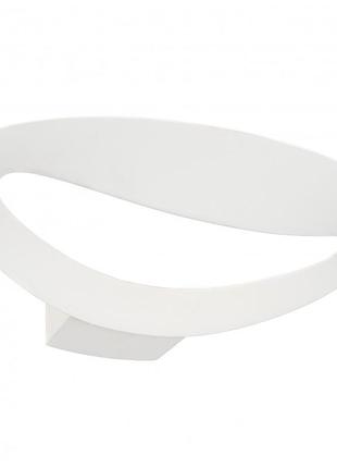 Светильник настенный накладной минимализм led 322/11x1w ww wh brille 32-281