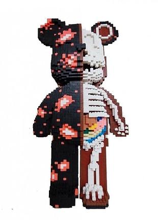 Конструктор magic blocks bearbrick «skeleton», 50 см 5545