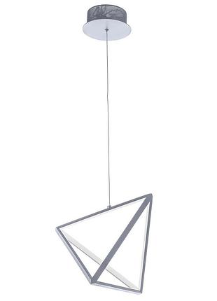Люстра лофт подвесная led 21w ww bk (br-938s/1) brille 23-495