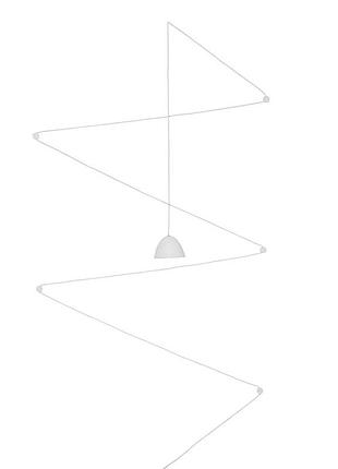 Люстра подвесная светодиодная 5w ww wh (bl-468s/1) brille 23-037