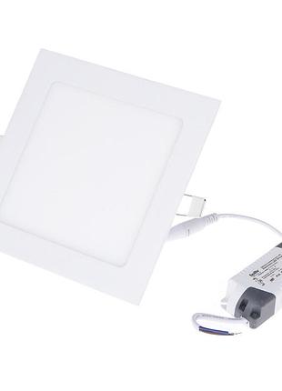 Светильник потолочный врезной светодиодный led-37/12w ww led