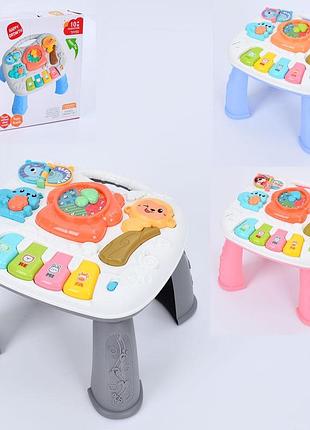 Центр развивающий 2в1 (столик, подвеска на кровать) 368-24b-24g-24p