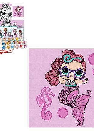 Набор для росписи для детей "lol surprise! mermaids waves" 40х40см