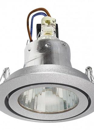 Светильник точечный врезной gimble cj silver mr16