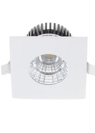 Светильник потолочный led врезной led-166/6w nw wh