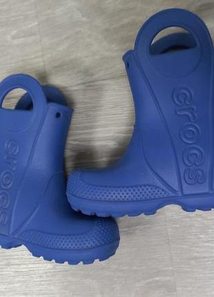 Дитячі чоботи crocs 5