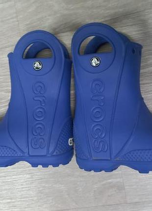 Дитячі чоботи crocs 6