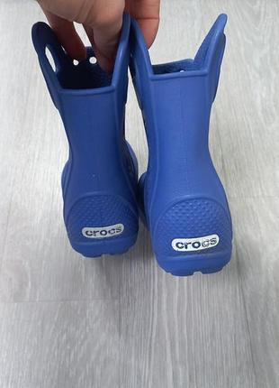 Дитячі чоботи crocs 7