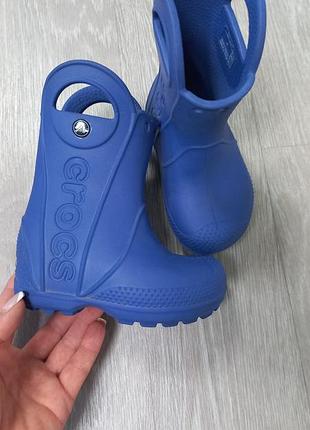 Детские сапоги crocs