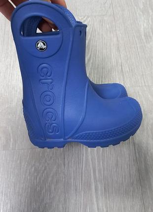 Дитячі чоботи crocs 2