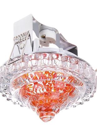 Светильник точечный декоративный hdl-g13 pink mr16