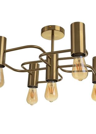 Люстра потолочная в спальню e27 60w sb (bl-948c/5) brille 24-273
