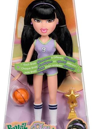 Ігровий набір bratz play sportz – баскетболістка джейд з аксесуарами, безпечний (569541)