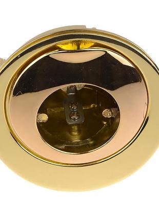 Светильник точечный регулируемый gimble ch brass mr16