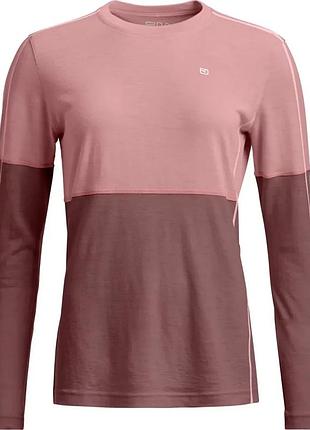 Термофутболка ortovox 185 rock'n'wool long sleeve wms лучшая цена с быстрой доставкой по украине
