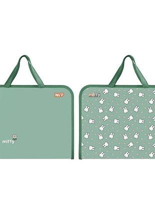 Папка-портфель yes fc а4 на блискавці з ручками miffy (492409)