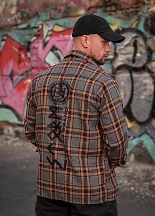 Клітчаста сорочка руны grey рн4825