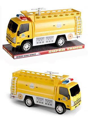 Машина hc1708h инерция,бензовоз,33см, в слюде, 35,5-19-14см