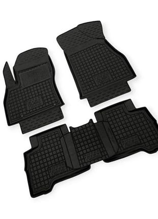 Коврики салона fiat fiorino, fiat qubo, peugeot bipper, citroen nemo (2008-) борт 2,5 см, с перемычкой avto-gumm
