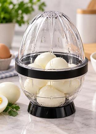 Контейнер для чистки яиц egg stripper / аппарат для чистки яиц ручной / яйцечистка для чистки вареных яиц до 5 штук