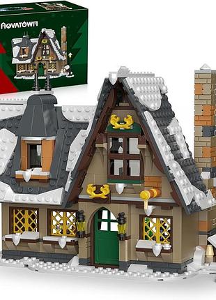 Конструктор из 766 деталей mould king 16049 christmas cottage набор для сборки рождественского домика
