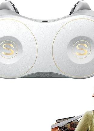 Масажер для шиї skg neck&shoulder massager h7-e для полегшення болю в глибоких тканинах із підігрівом
