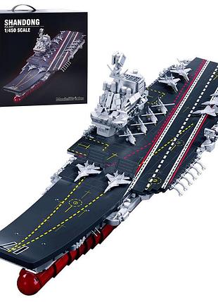 Детский конструктор sluban model bricks авианосец m38-b1189 1413 деталей