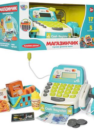 Касовий апарат іграшковий з мікрофоном m 4391 i ua