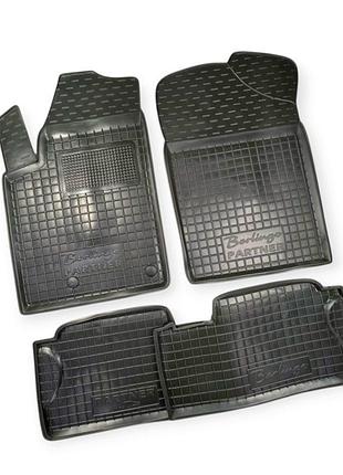 Килимки салону citroen berlingo i (1996-2009) борт 2,5 см, з перемичкою avto-gumm