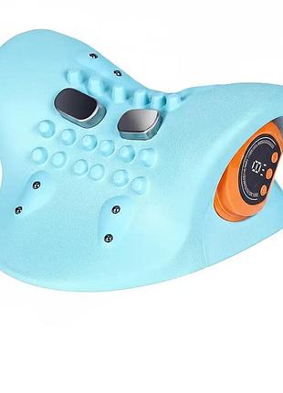 Электрический массажер для шеи и плеч neck pillow massager 8808 массажер для шеи с подогревом, 3 режима