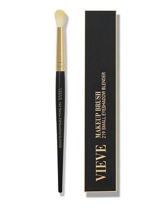 Кисточка для макияжа vieve makeup brush 219 small eyeshadow blender профессиональная кисть для макияжа глаз