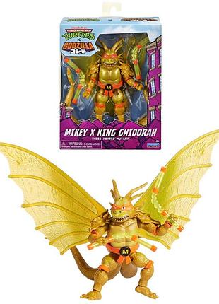 Фигурка tmnt x godzilla – майки в образе короля гидоры