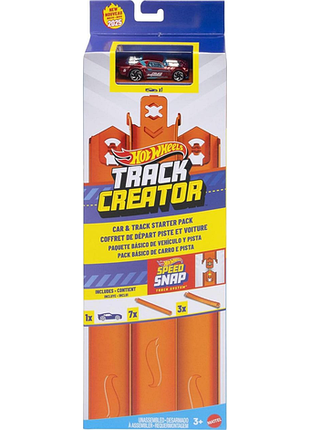 Набір доріжок для треку з машинкою серії "track creator" hot wheels