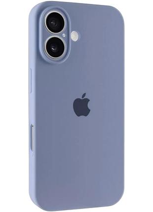 Чехол fiji silicone case full camera для apple iphone 17 бампер накладка с защитой камеры lavender grey