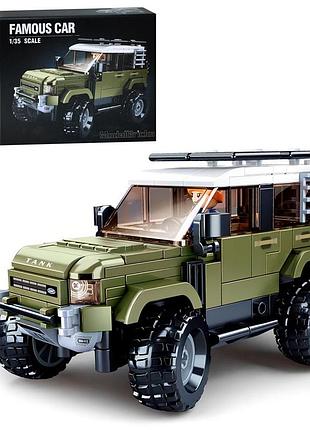 Конструктор sluban: джип 1:35, фигурка, 317 деталей, коробка (m38-b1015)