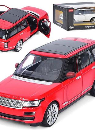 Металевий джип land rover 1:24 з дверима, що відчиняються (56300)