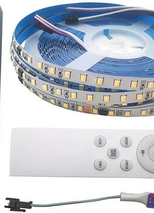 Светодиодная лента 10 м led strip light 24v 200w двухцветная led лента с эффектом текущей воды