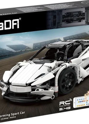 Конструктор cadfi storming sport car 402 pcs c51305w модель спортивного автомобіля з 402 деталей