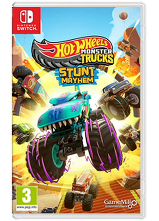 Игра для nintendo switch hot wheels monster trucks stunt mayhem картридж с игрой хот вилс монстр-траки для игровой приставки