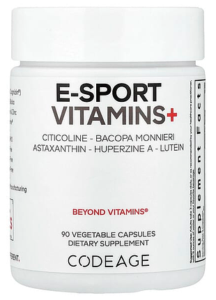Codeage e-sport vitamins+ вітаміни