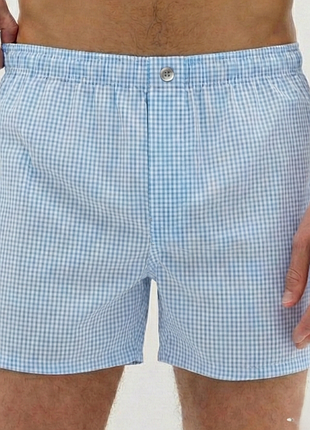 Боксери, сімейні труси чоловічі ovs boxer regular fit р.m блакитний